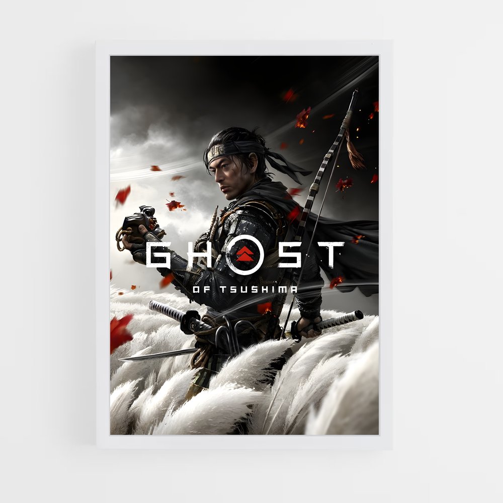 Poster Ghost tsushima féodal – affiche Ghost of tsushima (vue 3)